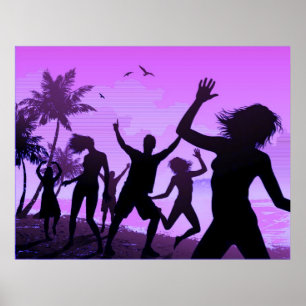 garcya.us_people_vector (6) - veranderd roze poster