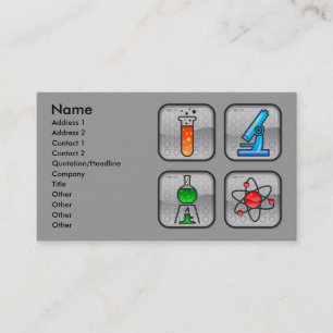 Garcya.us_ScienceIcons, Naam, Adres 1, Adres… Visitekaartje