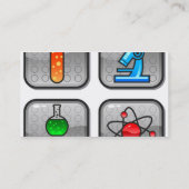 Garcya.us_ScienceIcons, naam, adres 1, adressen.. Visitekaartje (Achterkant)