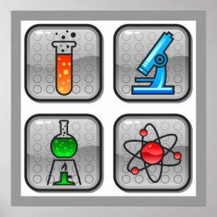 Garcya.us_ScienceIcons Poster