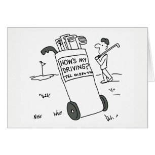 Gard - Golfer vraagt "Hoe rij ik?"