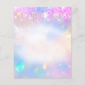 Gard Sale Garage Sale Holografen Vonk Flyer (Achterkant)