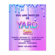 Gard Sale Garage Sale Holographic Pink Spark Drive