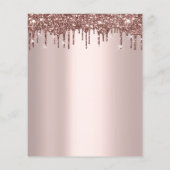 Gard Sale Roos Blush Powder Glitter Drivers Flyer (Achterkant)