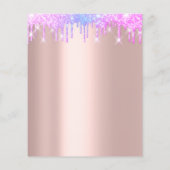 Gard Verkoop Verkoop Verkoop Holografen Roze Flyer (Achterkant)