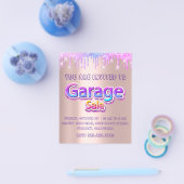 Gard Verkoop Verkoop Verkoop Holografen Roze Flyer (Enkel)