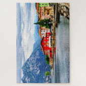 Garda-Alpenbergmeer Noord-Italië Reis Legpuzzel (Verticaal)