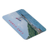 Garda haven uitzicht koelkastmagneet magneet (Rechterzijde)