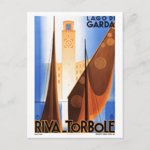 Garda Lake, Italië — Herstel van de valstrik Briefkaart