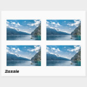 Garda-meer, Italië Rechthoekige Sticker (Vel)