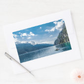 Garda-meer, Italië Rechthoekige Sticker (Envelop)
