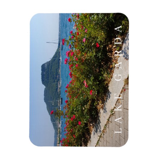 Garda-rots van Garda fridge magnet Magneet (Verticaal)