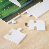 Garðabær IJsland reisposter Jigzaag Puzzle Legpuzzel (Zijkant)