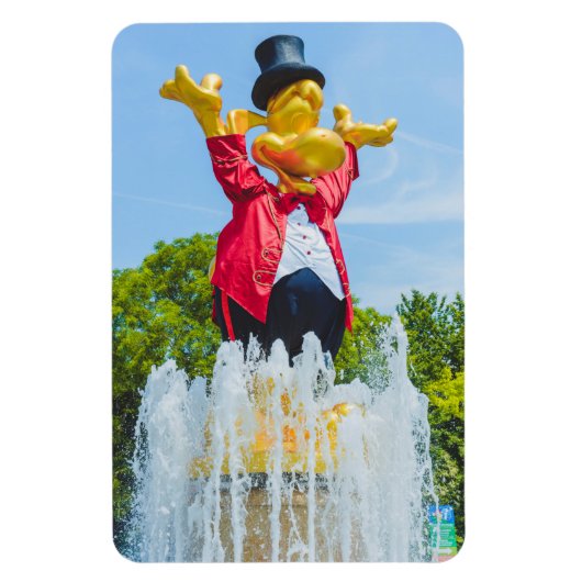 Gardaland-standbeeld, Italië Magneet (Verticaal)