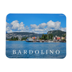 Gardameer Bardolino panoramisch uitzicht koelkastm Magneet