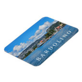 Gardameer Bardolino panoramisch uitzicht koelkastm Magneet (Linkerzijde)