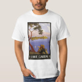Gardameer Italië kleding T-shirt (Voorkant)
