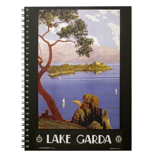Gardameer Italië notitieboek (Voorkant)