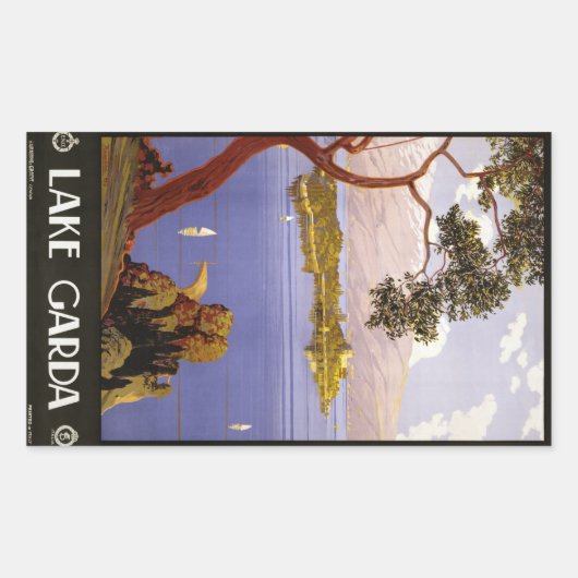  Gardameer Italië stickers (Voorkant)