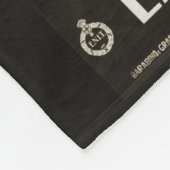 Gardameer Italië vintage reizen fleece deken (Hoek)