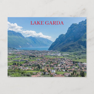 Gardameer Riva del Garda uitzicht briefkaart