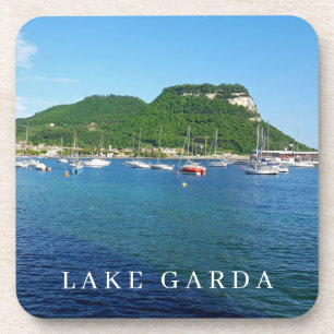 Gardameer Rock van Garda uitzicht onderzetters