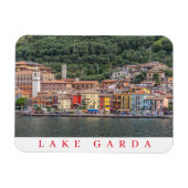 Gardameer uitzicht koelkastmagneet magneet (Horizontaal)