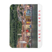 Gardameer uitzicht koelkastmagneet magneet (Verticaal)