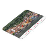 Gardameer uitzicht koelkastmagneet magneet (Linkerzijde)