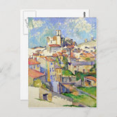 Gardanne (Aix-en-Provence) Paul Cézanne Briefkaart (Voorkant / Achterkant)