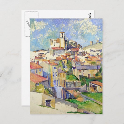 Gardanne (Aix-en-Provence) Paul Cézanne Briefkaart (Voorkant / Achterkant)