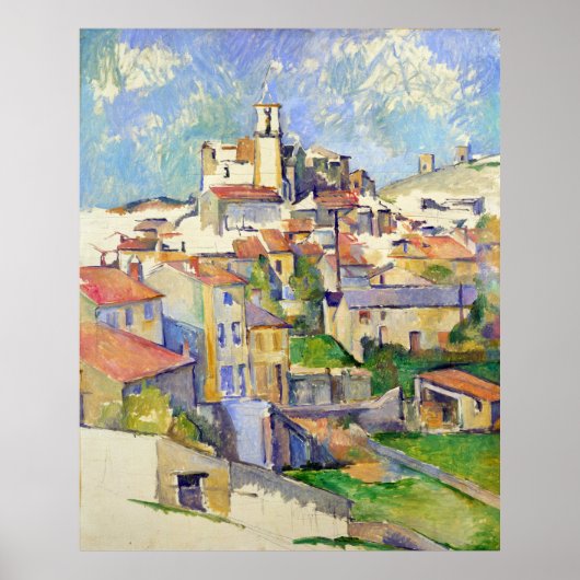 Gardanne (Aix-en-Provence) Paul Cézanne Poster (Voorkant)