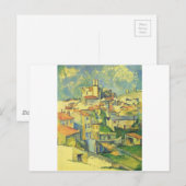 Gardanne door Paul Cezanne Briefkaart (Voorkant / Achterkant)