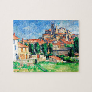 Gardanne (Horizontaal Uitzicht) van Paul Cezanne Legpuzzel