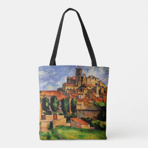 Gardanne, populaire schilderij van Paul Cezanne Tote Bag