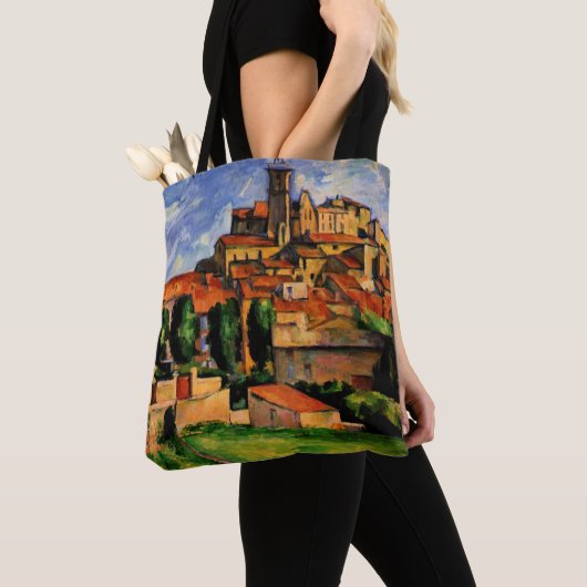 Gardanne, populaire schilderij van Paul Cezanne Tote Bag (Dichtbij)