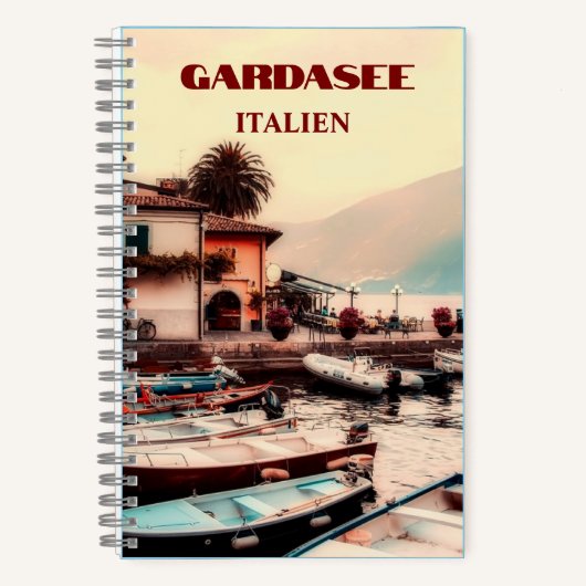 Gardasee-Italien Notitieboek (Voorkant)