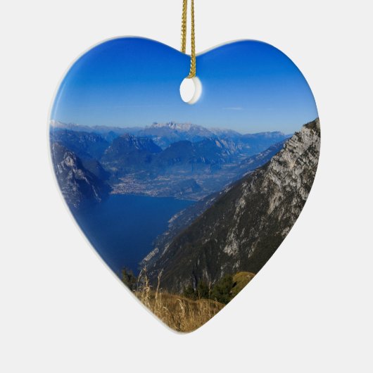 Gardasee Keramisch Ornament (Rechts)