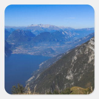 Gardasee Vierkante Sticker