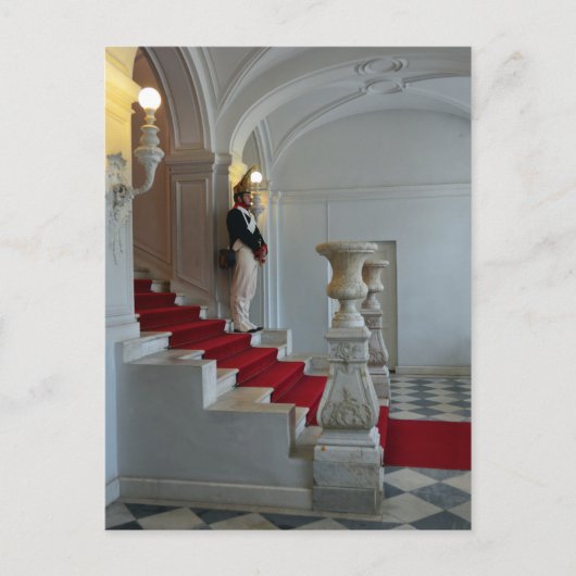 Garde bij Catherine Palace, Rusland Briefkaart (Voorkant)