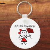 Garde - C.D.H.S. Vlaggenkorps Sleutelhanger (Voorkant)