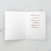 ***GARDE EN TOASTY*** CHRISTMAS WISSEN FEESTDAGEN KAART (Binnen)