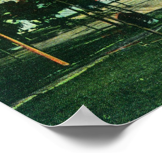 Garde House, Uitzicht Vlag bij Presidio Poster (Hoek)