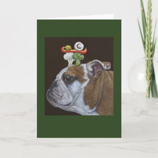 Garde van de Crudite-kaart Kaart (Voorkant)