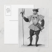 Garde van het provostship van Parijs Briefkaart (Voorkant / Achterkant)