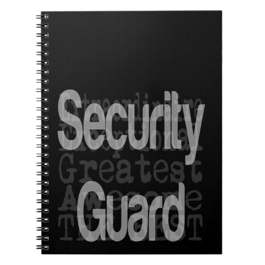 Garde voor veiligheid notitieboek (Voorkant)