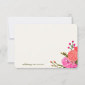  garden - Aangepaste schrijfbenodigdheden Notitiekaartje (Voorkant)