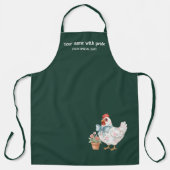  Garden and Farmhouse Style Apron Schort (Voorkant)