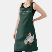  Garden and Farmhouse Style Apron Schort (Insitu)
