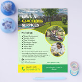 Garden and Lawn Care Services Flyer (Enkel)